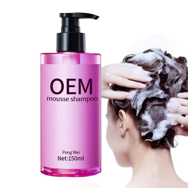 OEM/ODM snow foam hair shampoo Improve frizz shampoo foaming spa Nourishes the scalp foam shampoo